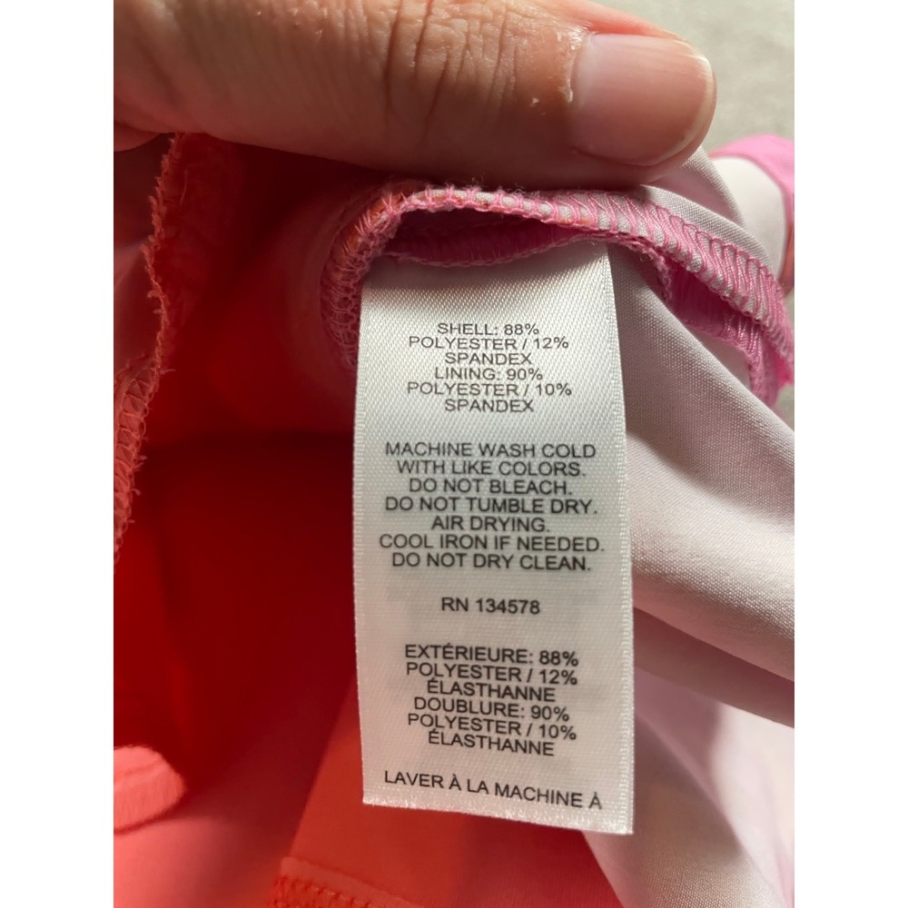 Vineyard Vines Skort Womens 8 Skirt Pink Orange Floral Golf Athletic Tropical - Picture 8 of 10